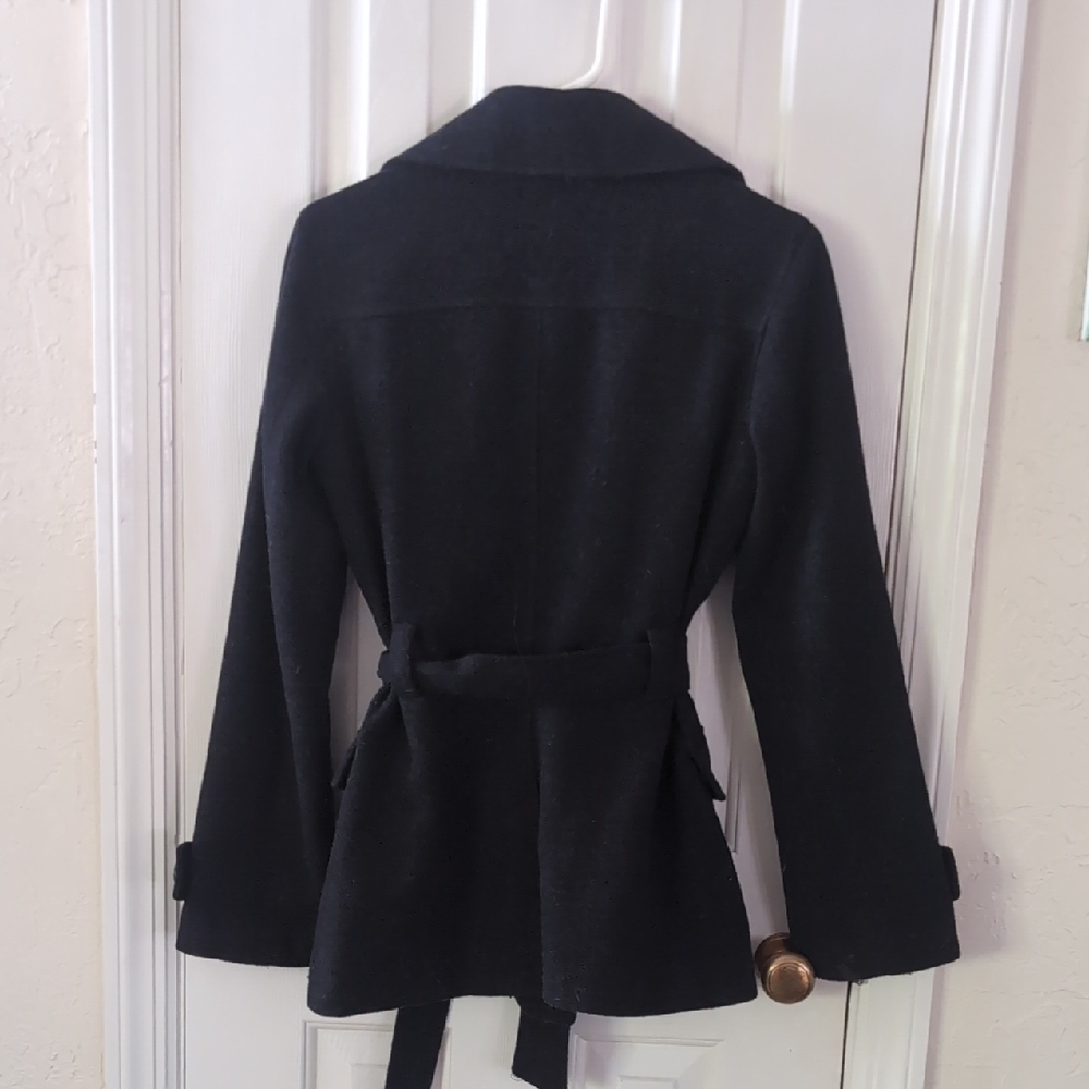 Converse Women's Black Trench Coat View 3